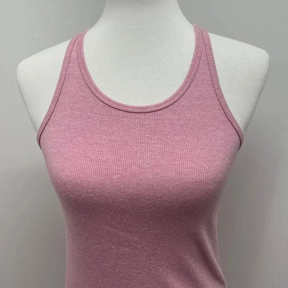 Allbirds Ribbed Tank Dress, women’s size small, lavender baby pink sustainable